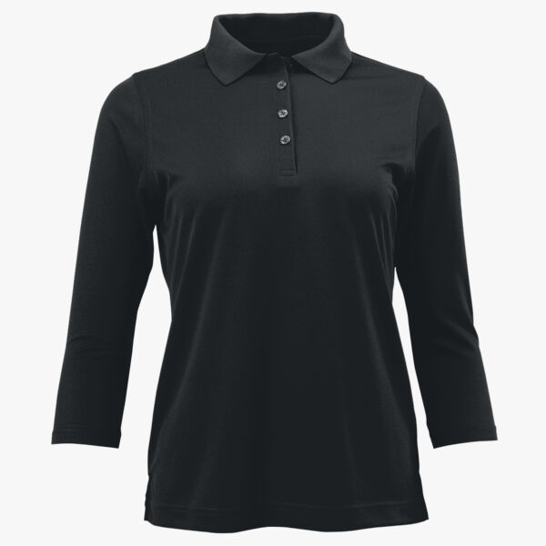 Paragon Women's Lady Palm Three-Quarter Sleeve Polo 120 Women's Lady Palm Three-Quarter Sleeve Polo Thumbnail