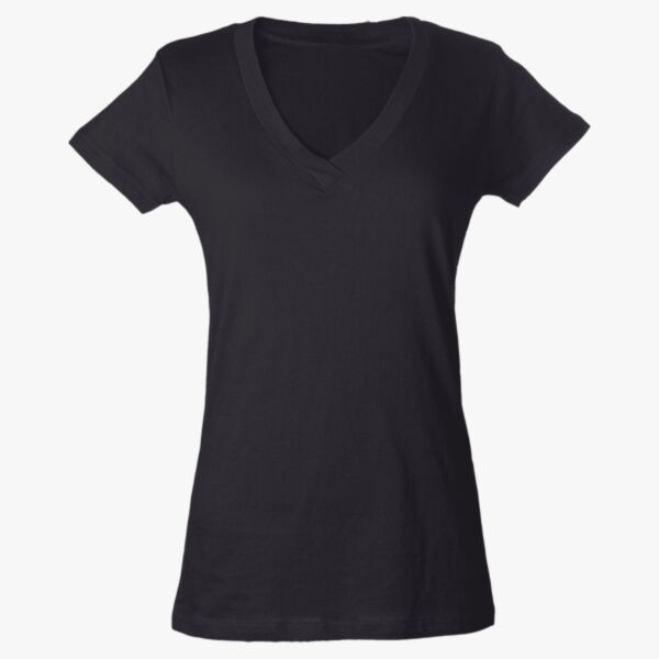 Tultex Women's Fine Jersey V-Neck T-Shirt 214 Women's Fine Jersey V-Neck T-Shirt Thumbnail