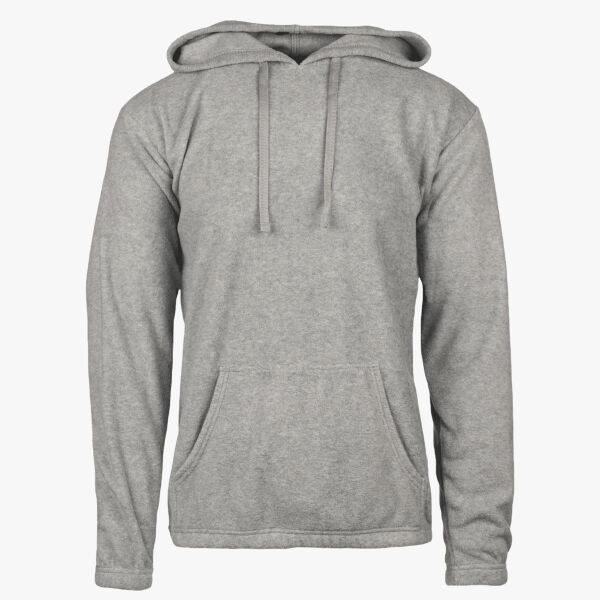 Men's Polar Fleece Hooded Pullover Thumbnail