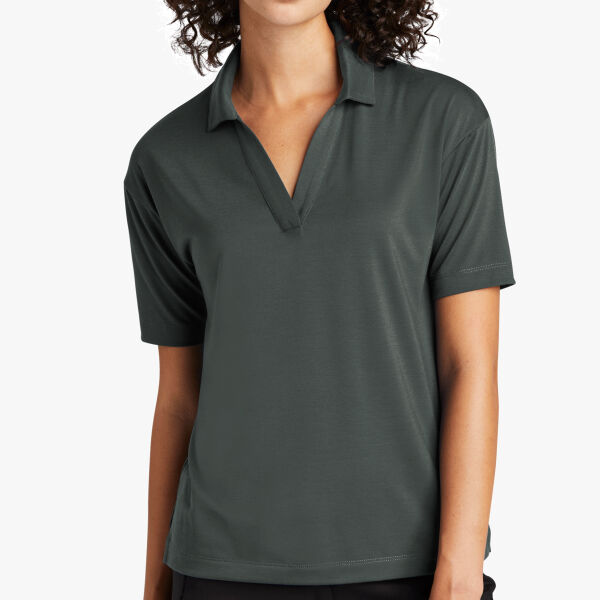 Mercer+Mettle Women's Stretch Jersey Polo MM1015 Women's Stretch Jersey Polo Thumbnail