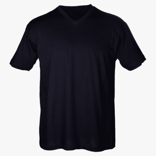 Men's Fine Jersey V-Neck T-Shirt Thumbnail