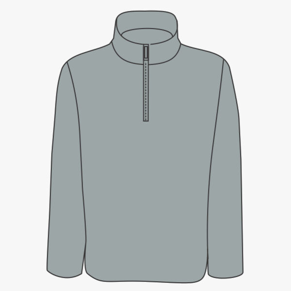Next Level Apparel Unisex Fleece Quarter-Zip Pullover 9643 Unisex Fleece Quarter-Zip Pullover Thumbnail