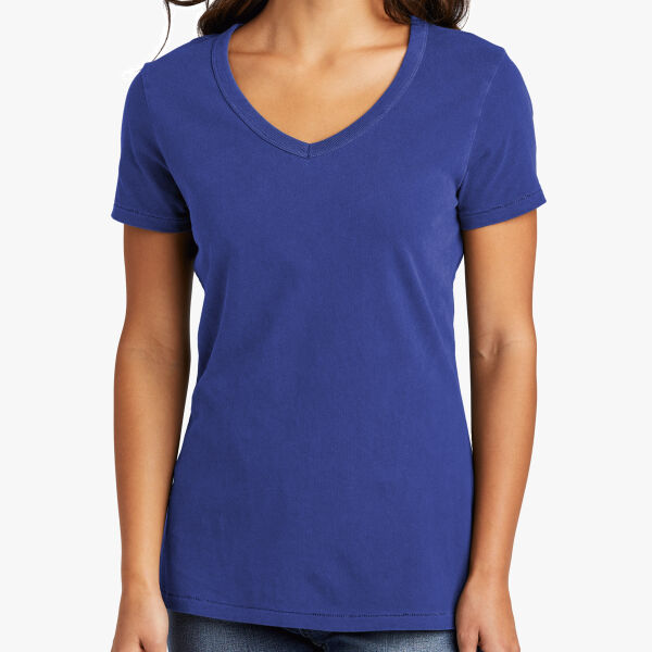Port & Company Garment Dyed V Neck Tee LPC099V Garment Dyed V Neck Tee Thumbnail