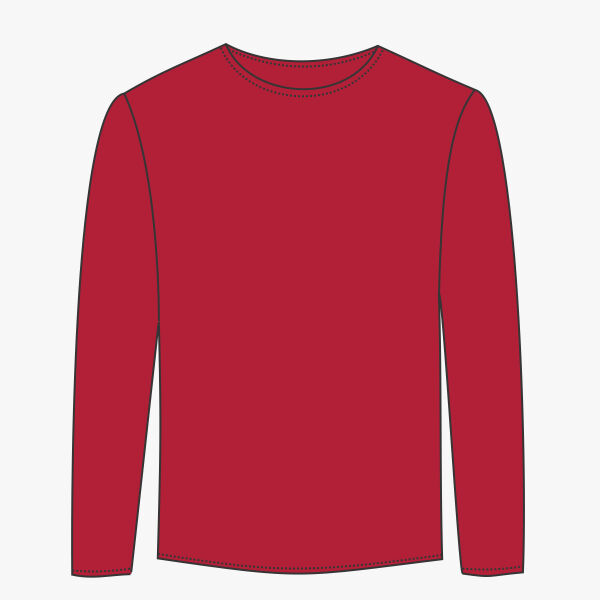 Youth Garment-Dyed Long Sleeve T-Shirt Thumbnail