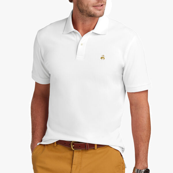 Brooks Brothers Pima Cotton Pique Polo BB18200 Pima Cotton Pique Polo Thumbnail