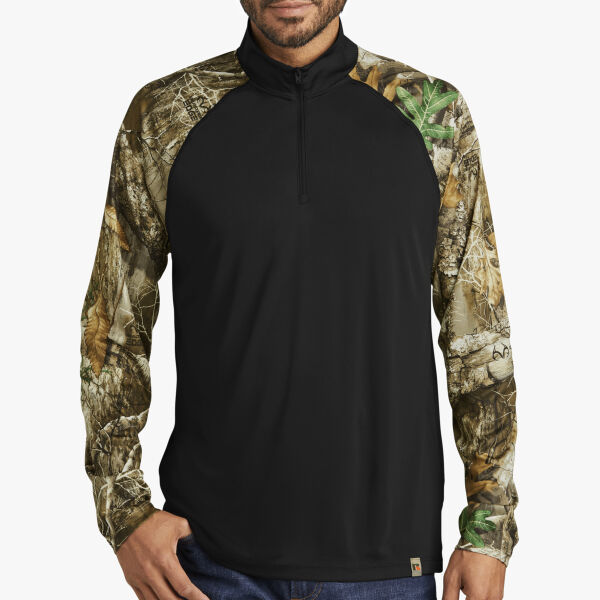 Russell Outdoors Realtree ® Colorblock Performance 1/4 Zip RU152 Realtree ® Colorblock Performance 1/4 Zip Thumbnail