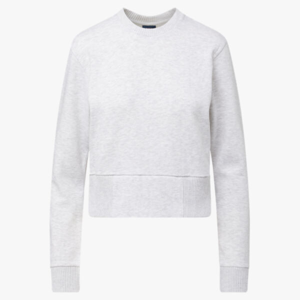 Women's Romi Cloud Fleece Crop Crewneck Sweatshirt Thumbnail