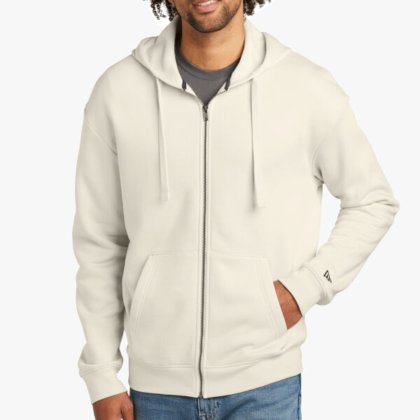 New Era Heritage Fleece Full Zip Hoodie NEA526 Heritage Fleece Full Zip Hoodie Thumbnail