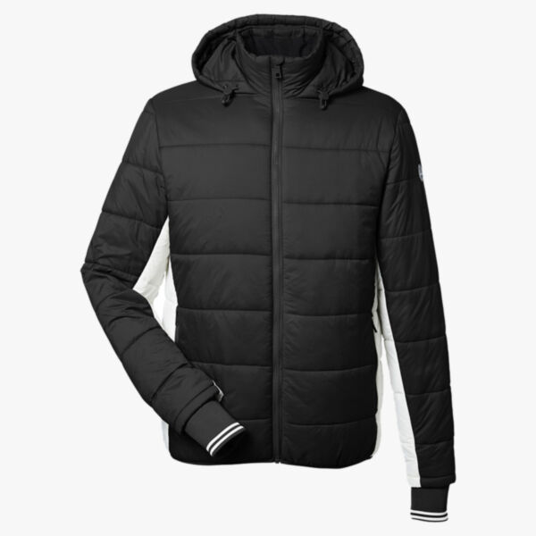 Nautica Men's l Mile Hooded Puffer Jacket N17186 Men's l Mile Hooded Puffer Jacket Thumbnail