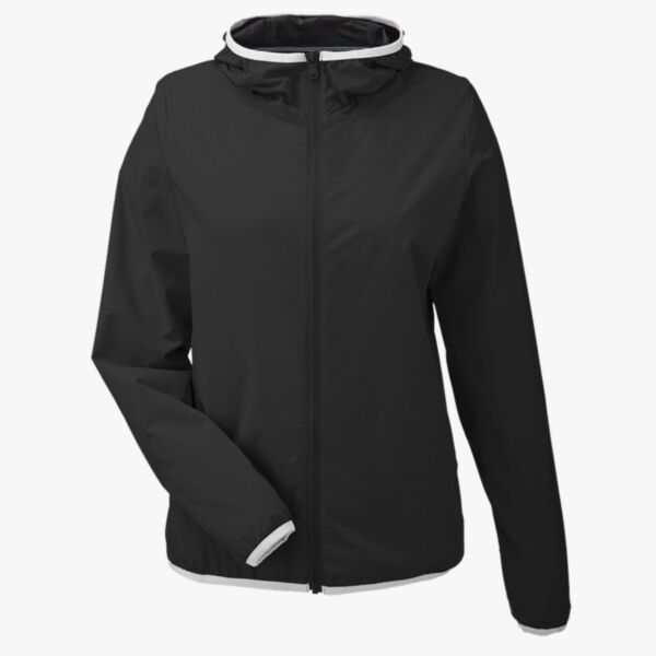 Nautica Women's Stillwater Hooded Windbreaker N17927 Women's Stillwater Hooded Windbreaker Thumbnail