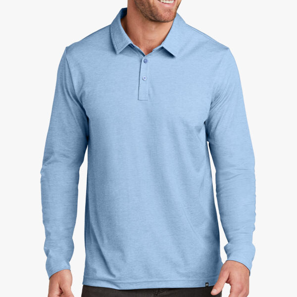 Travis Mathew Oceanside Heather Long Sleeve Polo TM1MZ343 Oceanside Heather Long Sleeve Polo Thumbnail