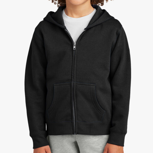 District Youth V.I.T. Fleece Full Zip Hoodie DT6102Y Youth V.I.T. Fleece Full Zip Hoodie Thumbnail