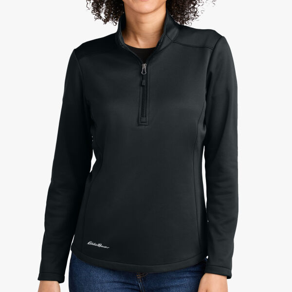 Eddie Bauer Women's Smooth Mid Layer Fleece 1/2 Zip EB2370 Women's Smooth Mid Layer Fleece 1/2 Zip Thumbnail