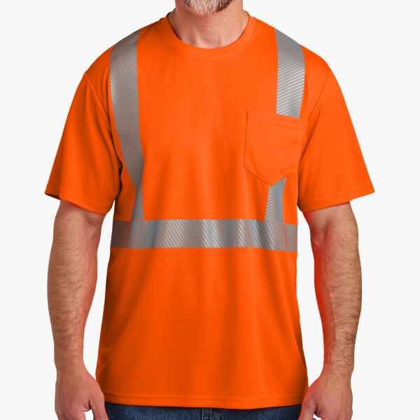 CornerStone Ansi 107 Class 2 Segmented Tape Tee CS204 Ansi 107 Class 2 Segmented Tape Tee Thumbnail