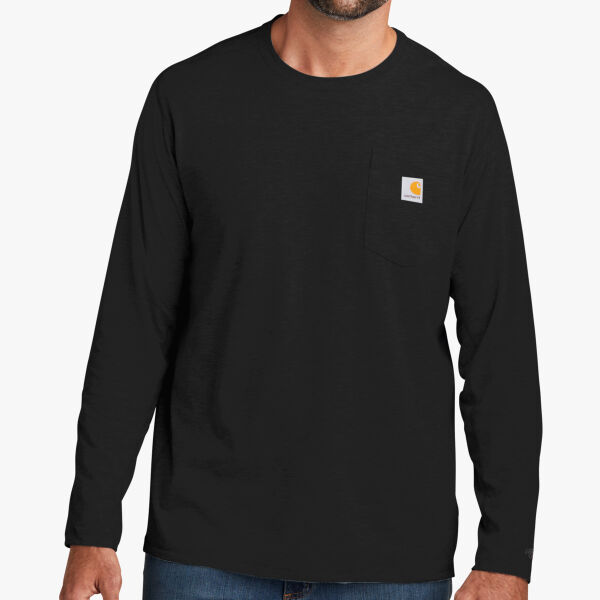 Carhartt Force ® Long Sleeve Pocket T Shirt CT106656 Force ® Long Sleeve Pocket T Shirt Thumbnail