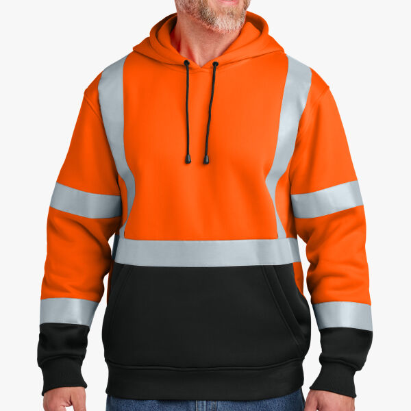 CornerStone Ansi 107 Class 3 Heavy Duty Fleece Pullover Hoodie CSF301 Ansi 107 Class 3 Heavy Duty Fleece Pullover Hoodie Thumbnail
