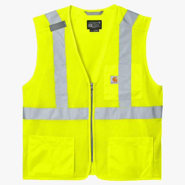 Carhartt Ansi Class 2 Mesh Zip Front Vest CT106171 Ansi Class 2 Mesh Zip Front Vest Thumbnail