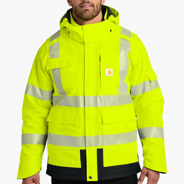 Carhartt Ansi 107 Class 3 Waterproof Heavyweight Insulated Jacket CT106694 Ansi 107 Class 3 Waterproof Heavyweight Insulated Jacket Thumbnail