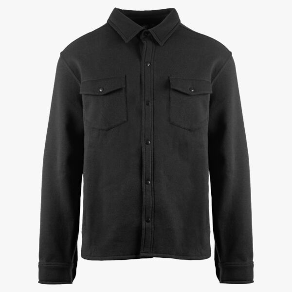 Burnside Men's Fleece Snap Jacket 8760 Men's Fleece Snap Jacket Thumbnail