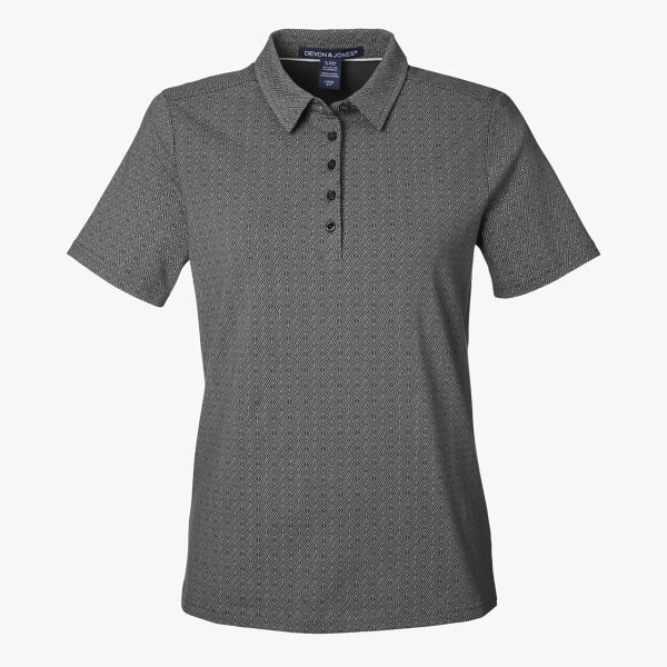 Women's Crownlux Performance® Geo Polo Thumbnail
