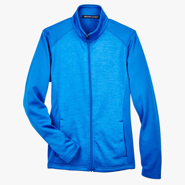 Women's Newbury Colorblock Mélange Fleece Full-Zip Jacket Thumbnail