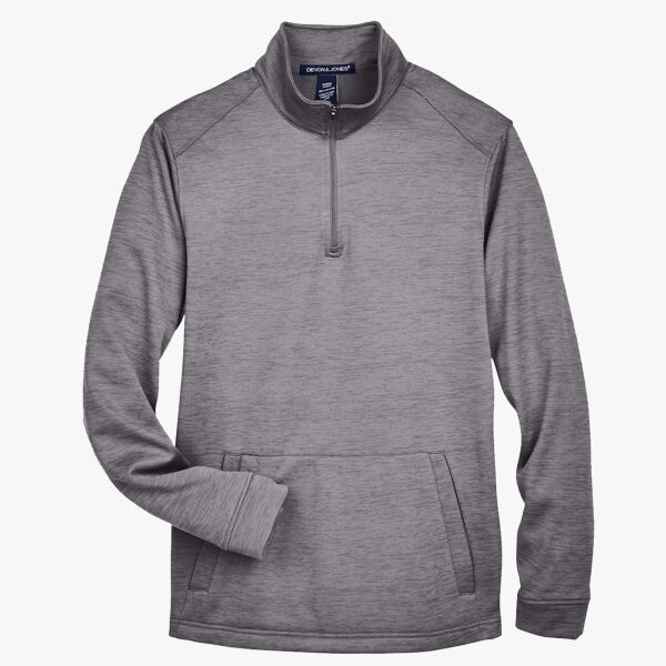 Men's Newbury Mélange Fleece Quarter-Zip Pullover Thumbnail