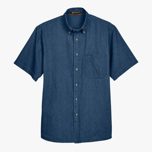 Harriton Men's Denim Shirt M550S Men's Denim Shirt Thumbnail
