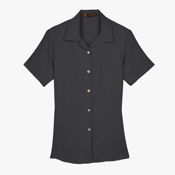 Harriton Women's Bahama Cord Camp Shirt M570W Women's Bahama Cord Camp Shirt Thumbnail