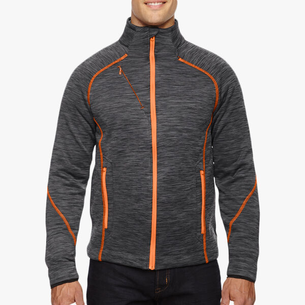North End Men's Flux Mélange Bonded Fleece Jacket 88697 Men's Flux Mélange Bonded Fleece Jacket Thumbnail
