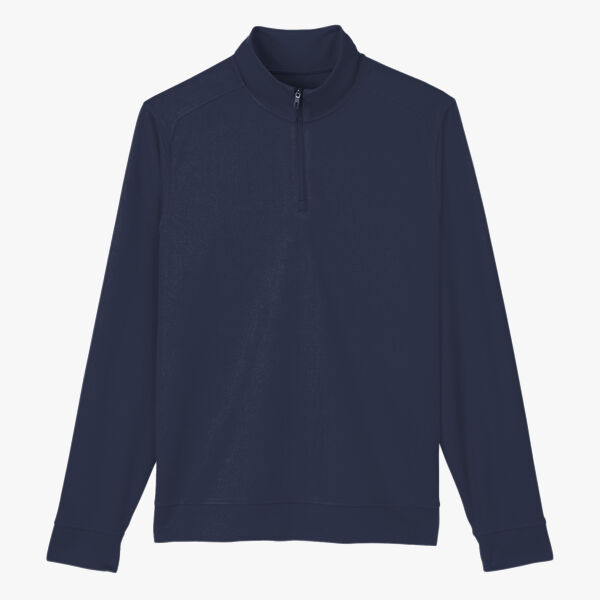 Men's Express Tech Performance Pique Quarter-Zip Pullover Thumbnail