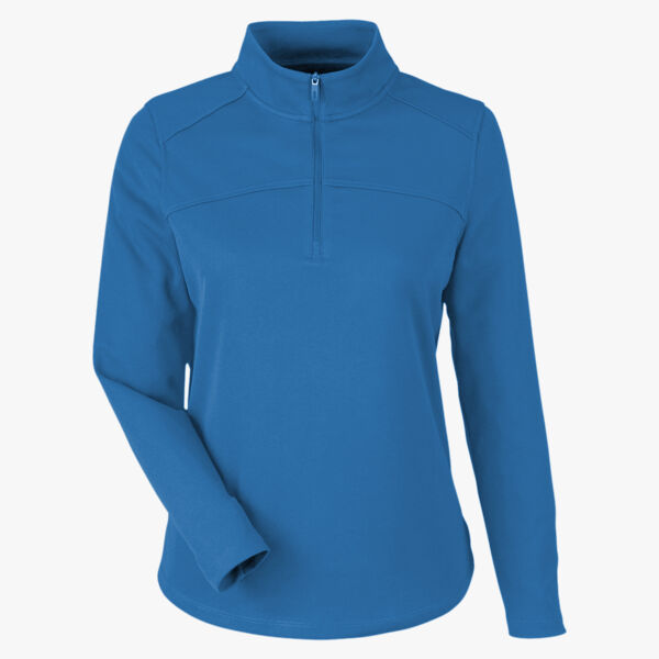 North End Women's Express Tech Performance Pique Quarter-Zip Pullover NE412W Women's Express Tech Performance Pique Quarter-Zip Pullover Thumbnail