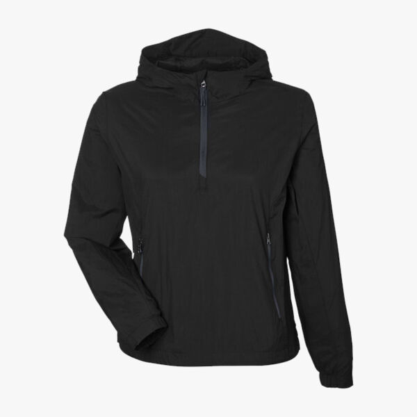 North End Women's Aura Lightweight Packable Anorak NE810W Women's Aura Lightweight Packable Anorak Thumbnail
