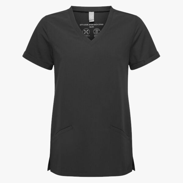 Women's Invincible V-Neck Stretch Scrub Top Thumbnail