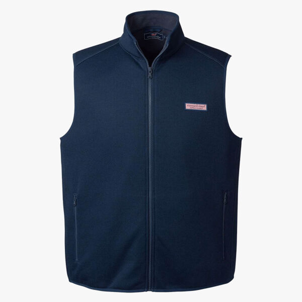 vineyard vines Men's Mountain Sweater Fleece Vest K002713 Men's Mountain Sweater Fleece Vest Thumbnail