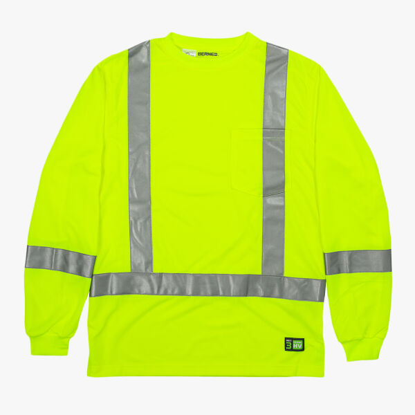 Men's Hi-Vis Class 3 Performance Pocket T-Shirt Thumbnail