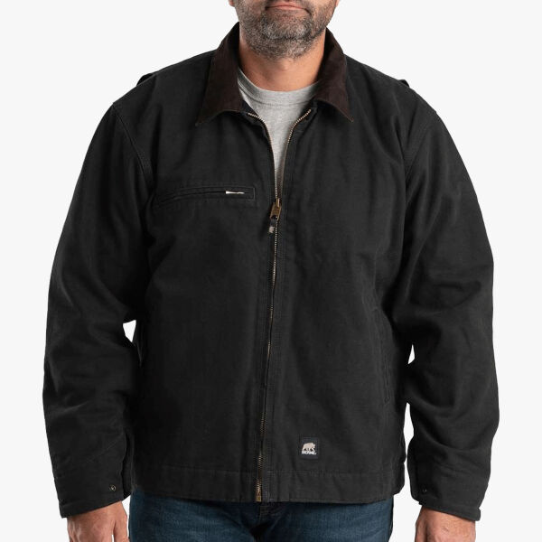 Berne Apparel Men's Highland Washed Gasoline Jacket J374 Men's Highland Washed Gasoline Jacket Thumbnail