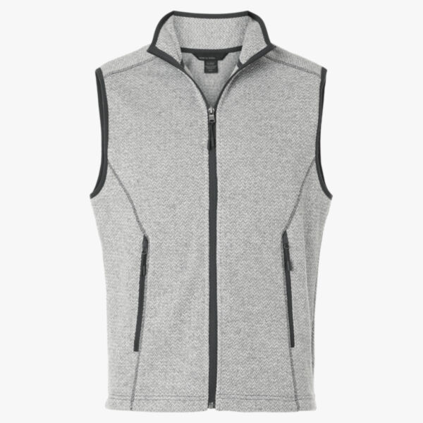 Men's Jasper Jacquard Fleece Vest Thumbnail