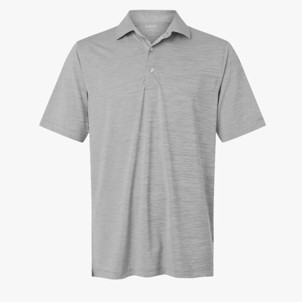 Men's Bohemian Striped Heather Performance Polo Thumbnail