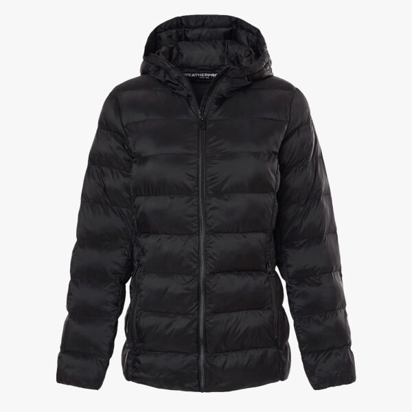 Women's Lightweight Poly-filled Hooded Puffer Jacket Thumbnail