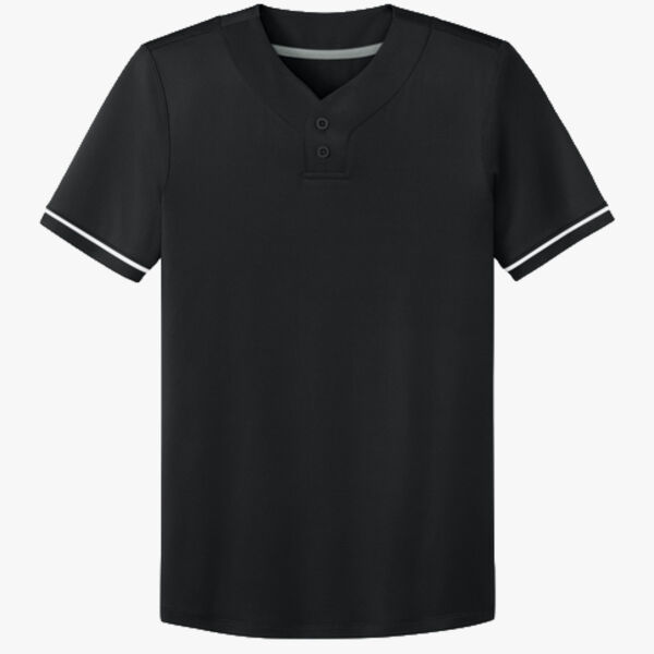 Youth Select 2 Button Baseball Jersey Thumbnail