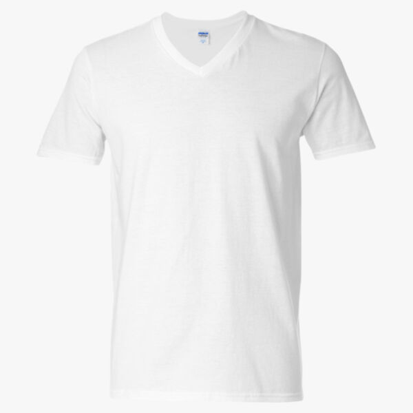 Gildan Unisex Softstyle® V-Neck T-Shirt 64V00 Unisex Softstyle® V-Neck T-Shirt Thumbnail