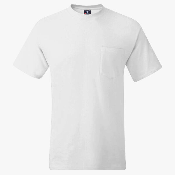 Hanes Men's Beefy-T® Pocket T-Shirt 5190 Men's Beefy-T® Pocket T-Shirt Thumbnail
