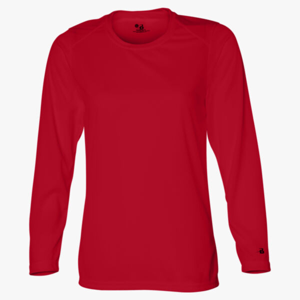 Badger Women's B-Core Long Sleeve T-Shirt 4164 Women's B-Core Long Sleeve T-Shirt Thumbnail