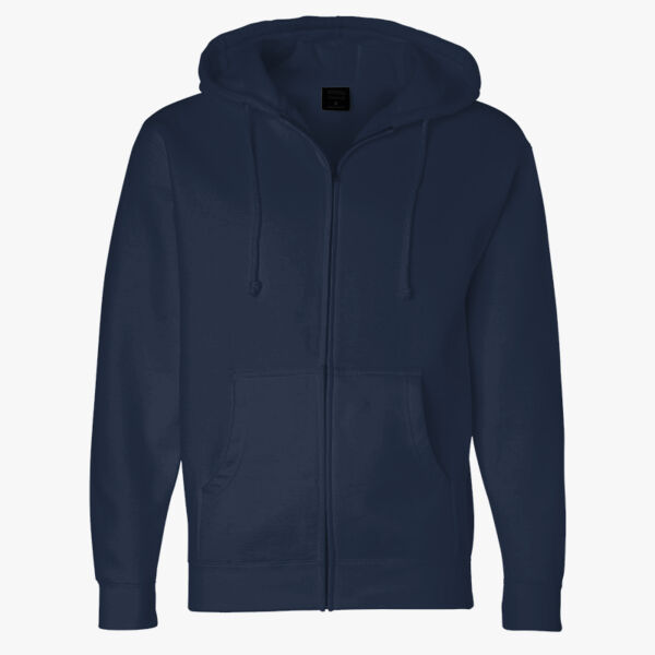 Independent Trading Co. Unisex Heavyweight Full-Zip Hooded Sweatshirt IND4000Z Unisex Heavyweight Full-Zip Hooded Sweatshirt Thumbnail