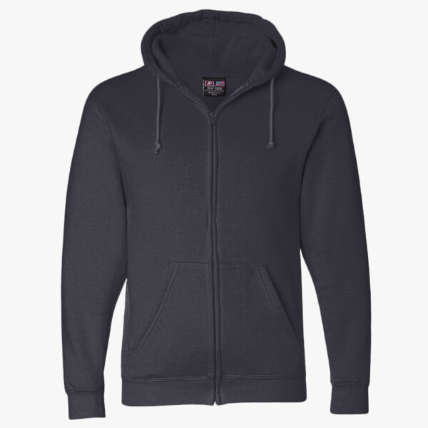 Bayside Unisex USA-Made Full-Zip Hooded Sweatshirt 900 Unisex USA-Made Full-Zip Hooded Sweatshirt Thumbnail
