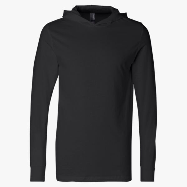 Bella + Canvas Unisex Jersey Hooded Long Sleeve Tee 3512 Unisex Jersey Hooded Long Sleeve Tee Thumbnail