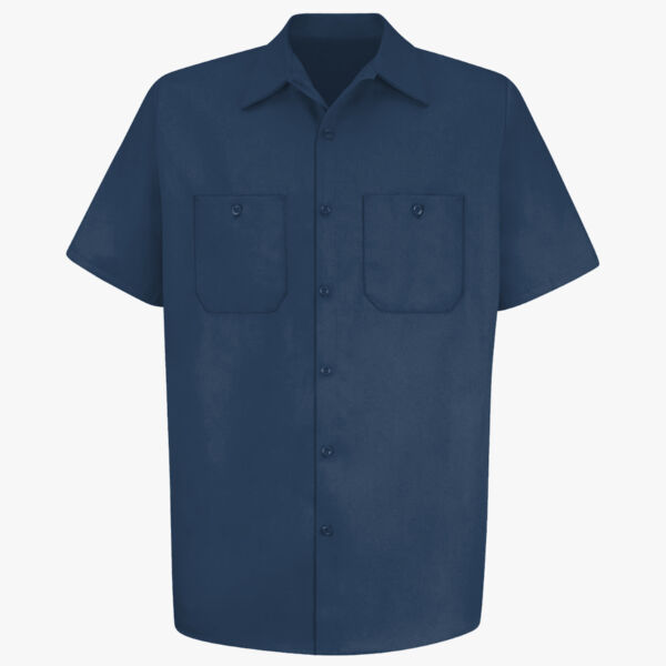 Red Kap Men's Cotton Short Sleeve Uniform Shirt SC40 Men's Cotton Short Sleeve Uniform Shirt Thumbnail