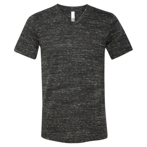 Bella + Canvas Unisex Textured Jersey V-Neck Tee 3655 Unisex Textured Jersey V-Neck Tee Thumbnail