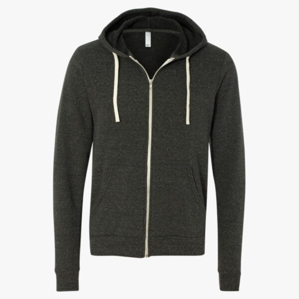 Bella + Canvas Unisex Triblend Sponge Fleece Full-Zip Hoodie Sweatshirt 3909 Unisex Triblend Sponge Fleece Full-Zip Hoodie Sweatshirt Thumbnail