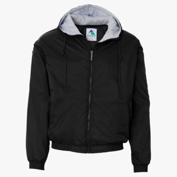 Augusta Sportswear Unisex Fleece Lined Hooded Jacket 3280 Unisex Fleece Lined Hooded Jacket Thumbnail